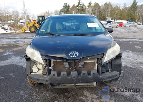 2012 Toyota Sienna Le 7 Passenger from USA, damaged, VIN 5TDJK3DC1CS042053